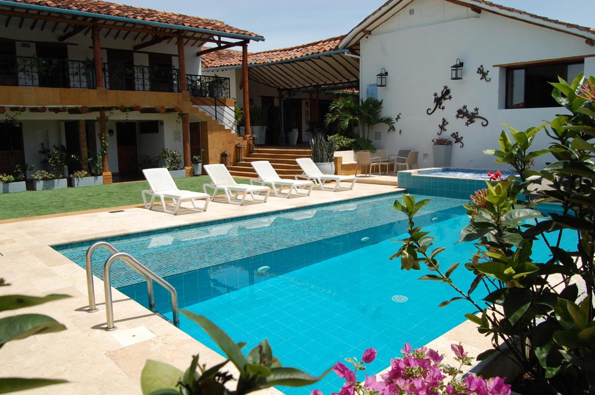 Santa Sofia Casa Boutique Hotell Barichara Exteriör bild