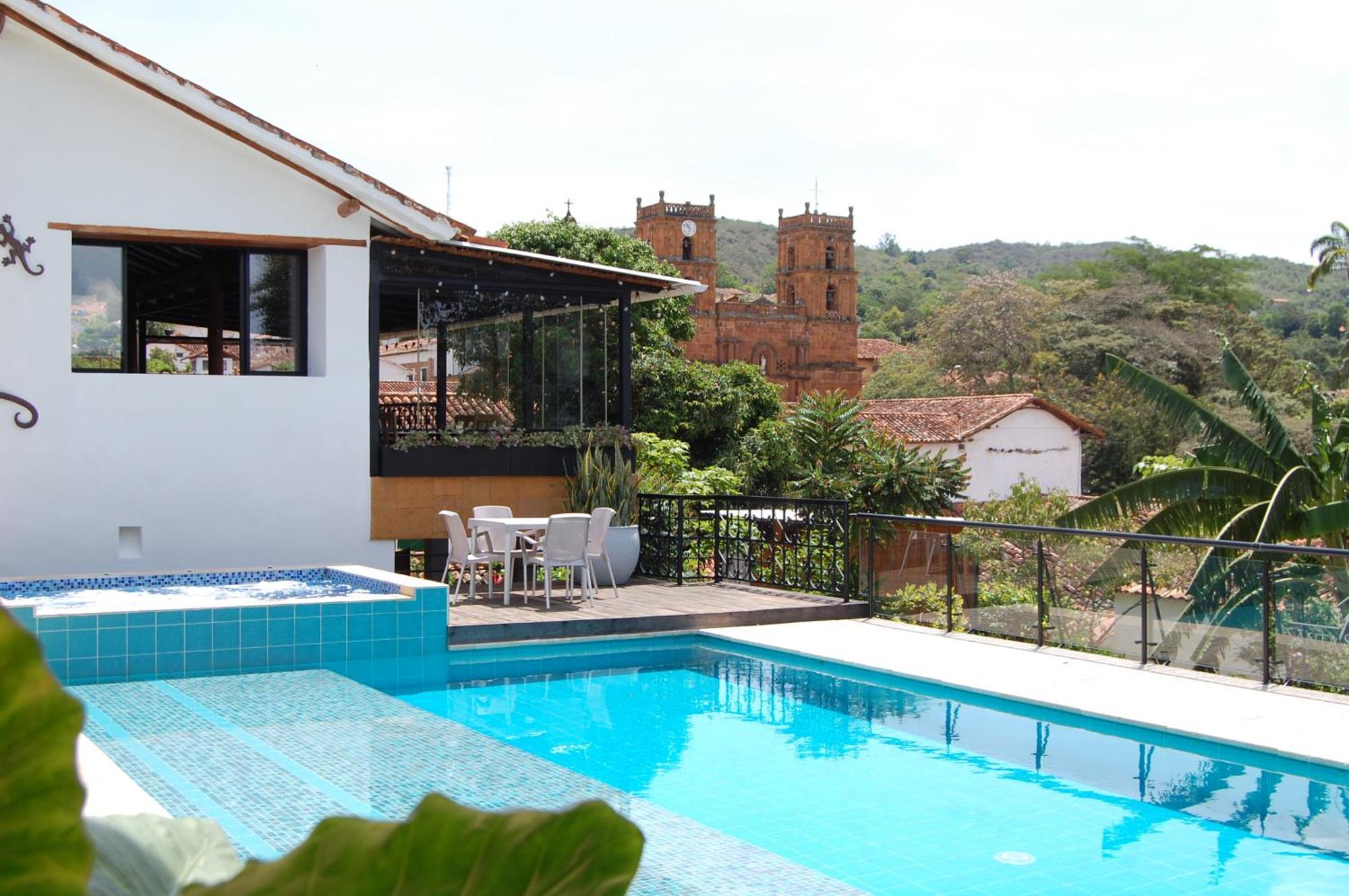 Santa Sofia Casa Boutique Hotell Barichara Exteriör bild