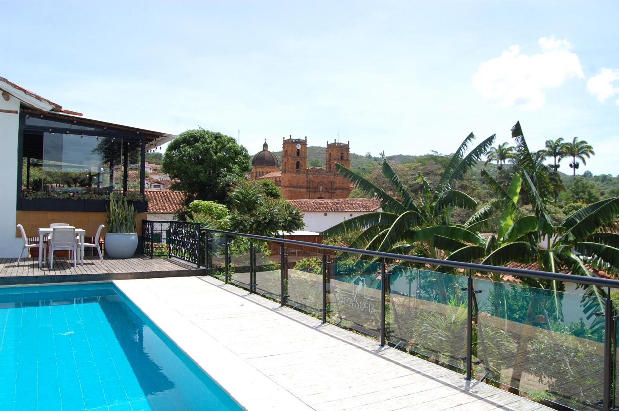 Santa Sofia Casa Boutique Hotell Barichara Exteriör bild