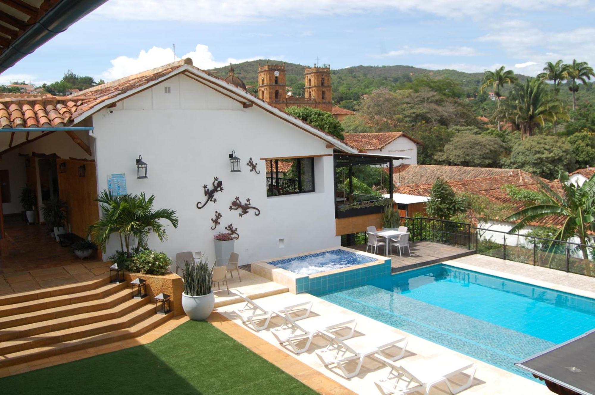 Santa Sofia Casa Boutique Hotell Barichara Exteriör bild