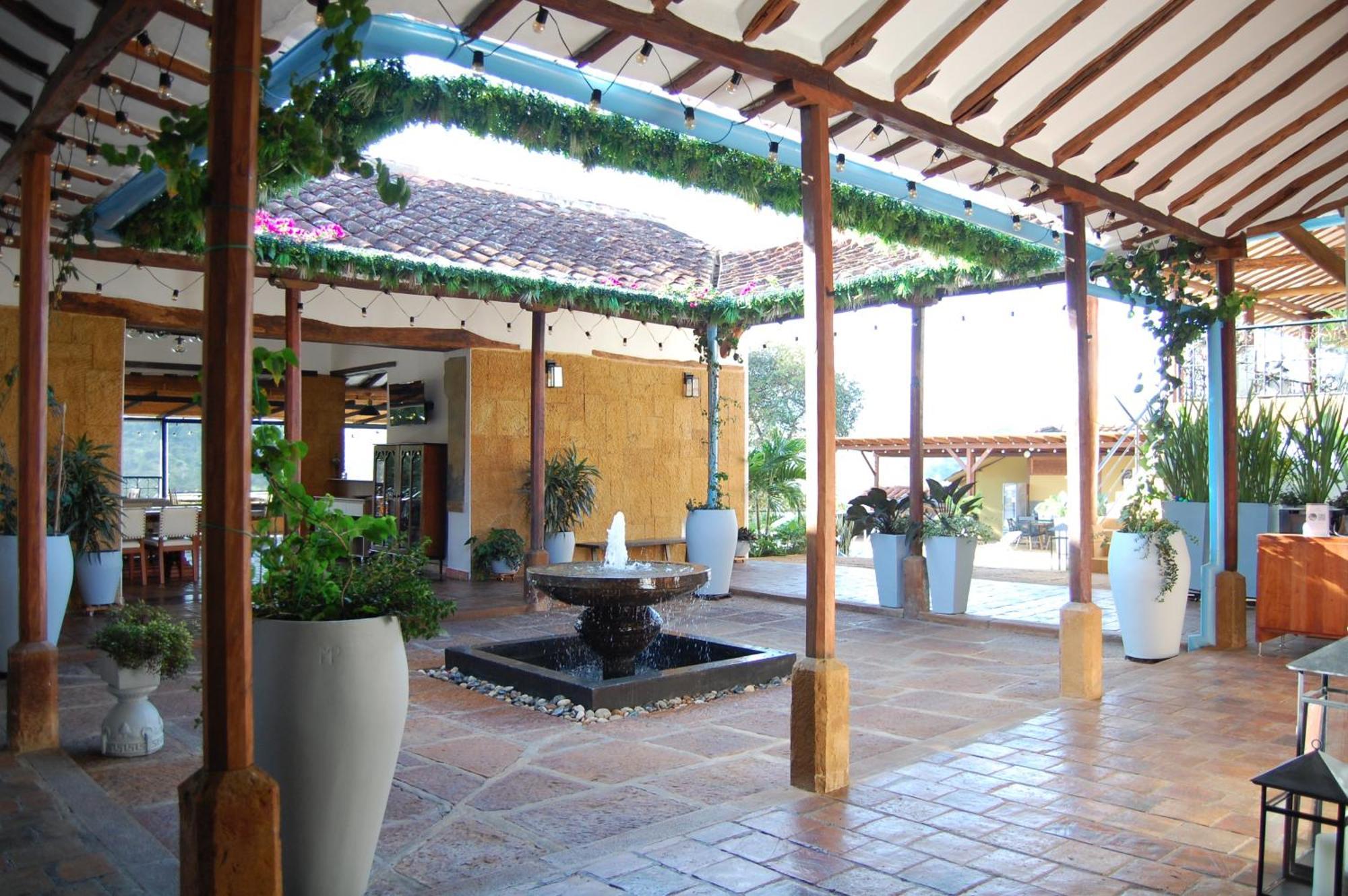Santa Sofia Casa Boutique Hotell Barichara Exteriör bild