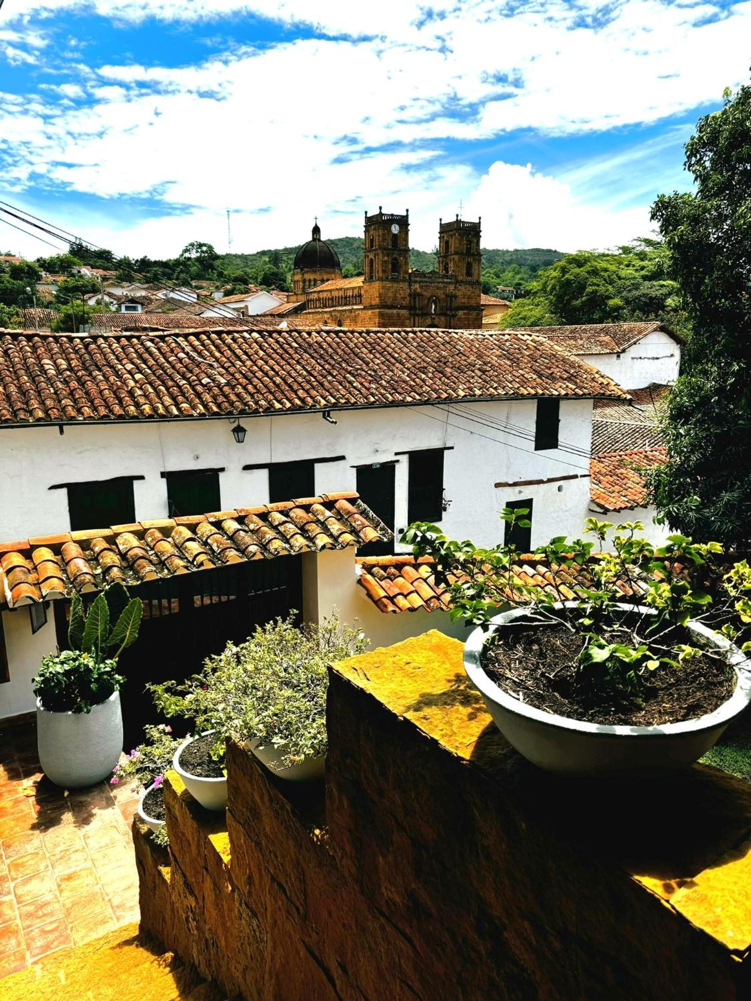 Santa Sofia Casa Boutique Hotell Barichara Exteriör bild