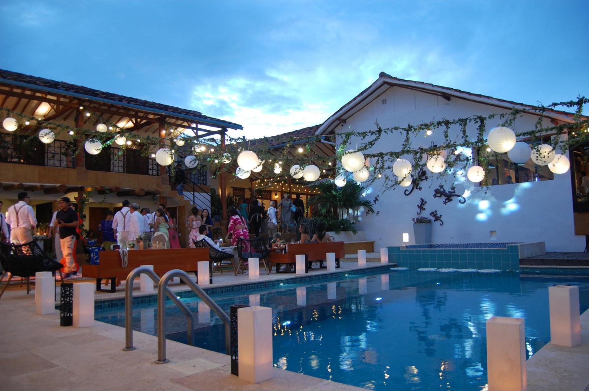 Santa Sofia Casa Boutique Hotell Barichara Exteriör bild