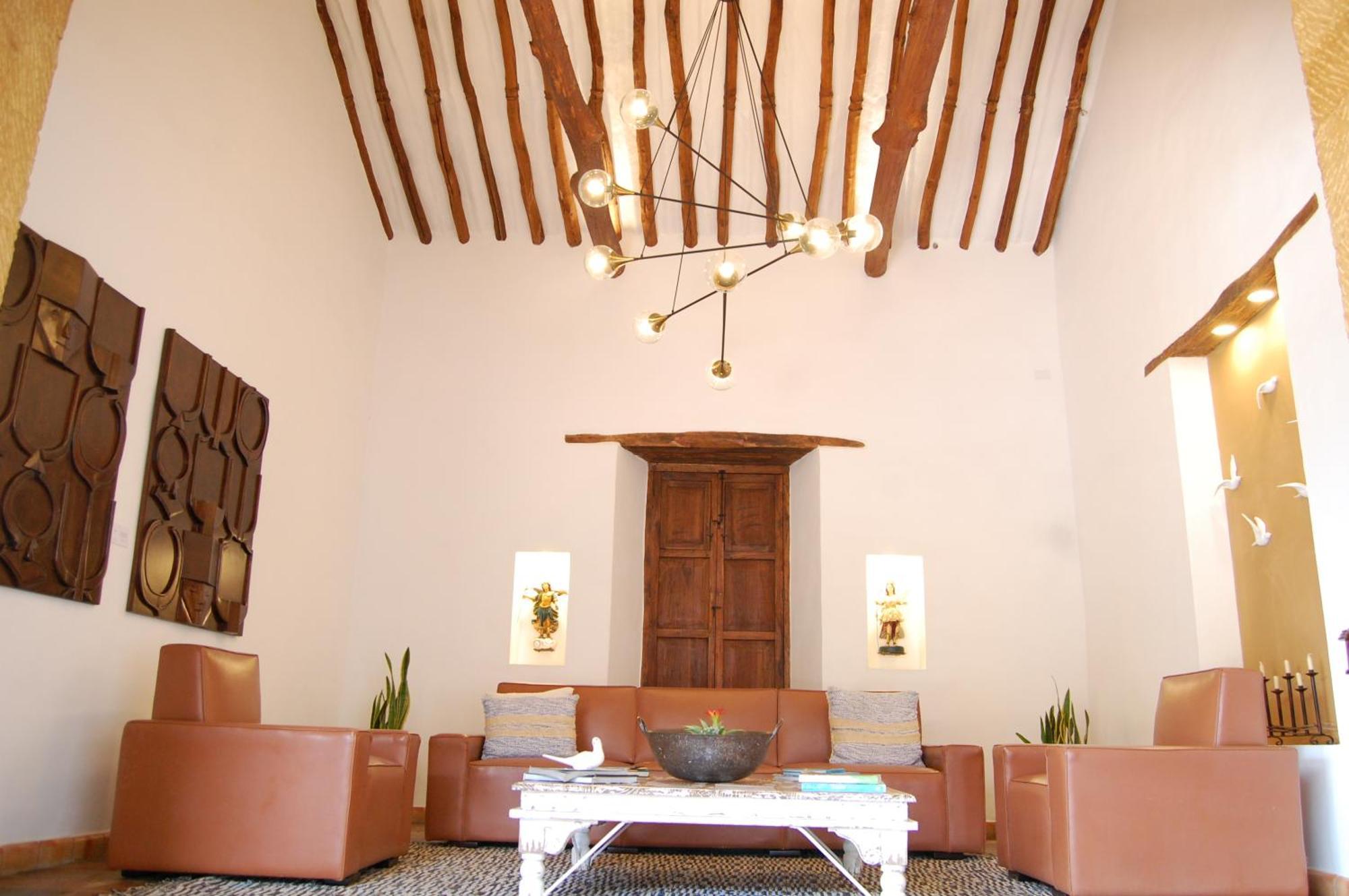 Santa Sofia Casa Boutique Hotell Barichara Exteriör bild