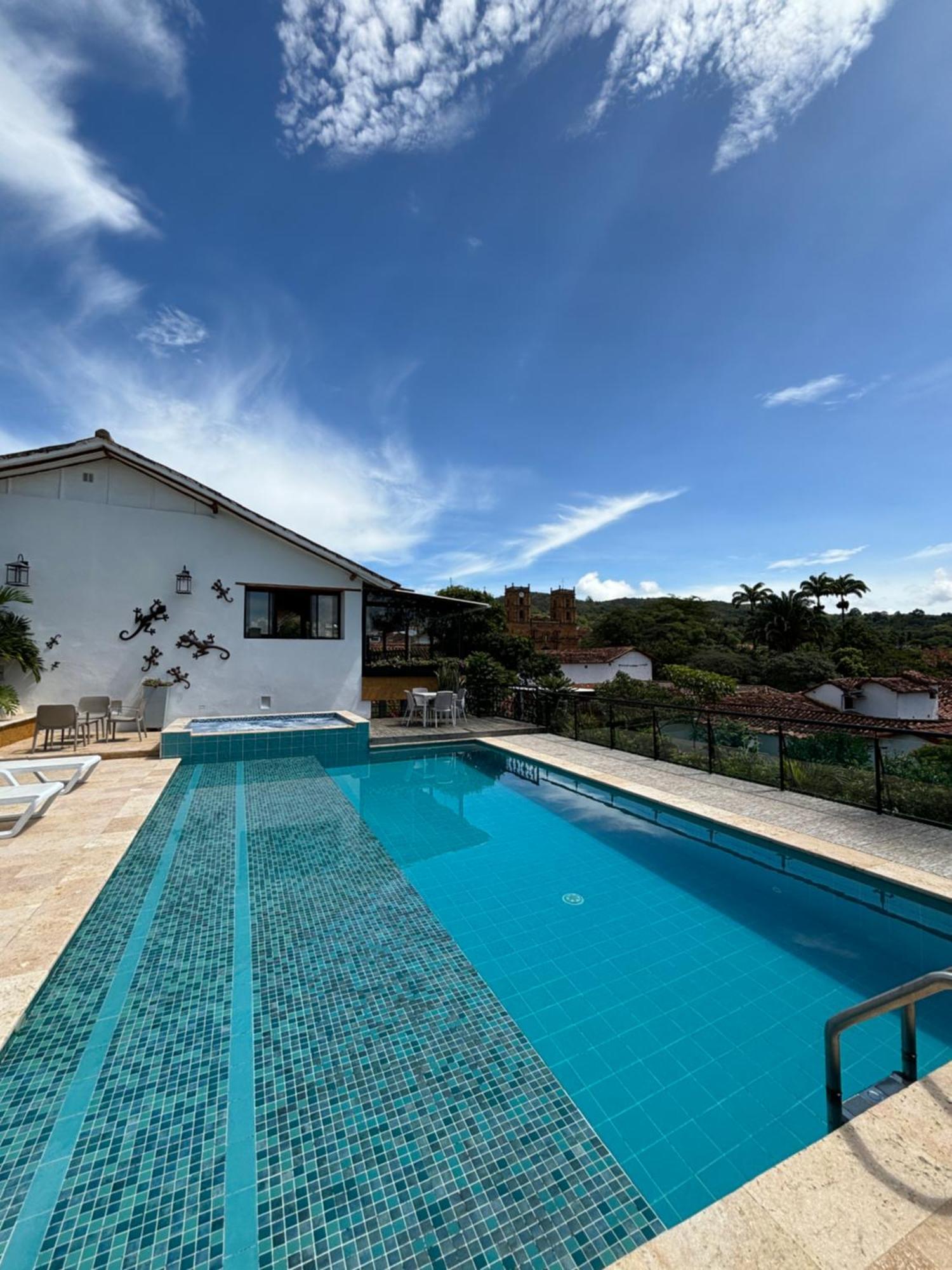 Santa Sofia Casa Boutique Hotell Barichara Exteriör bild