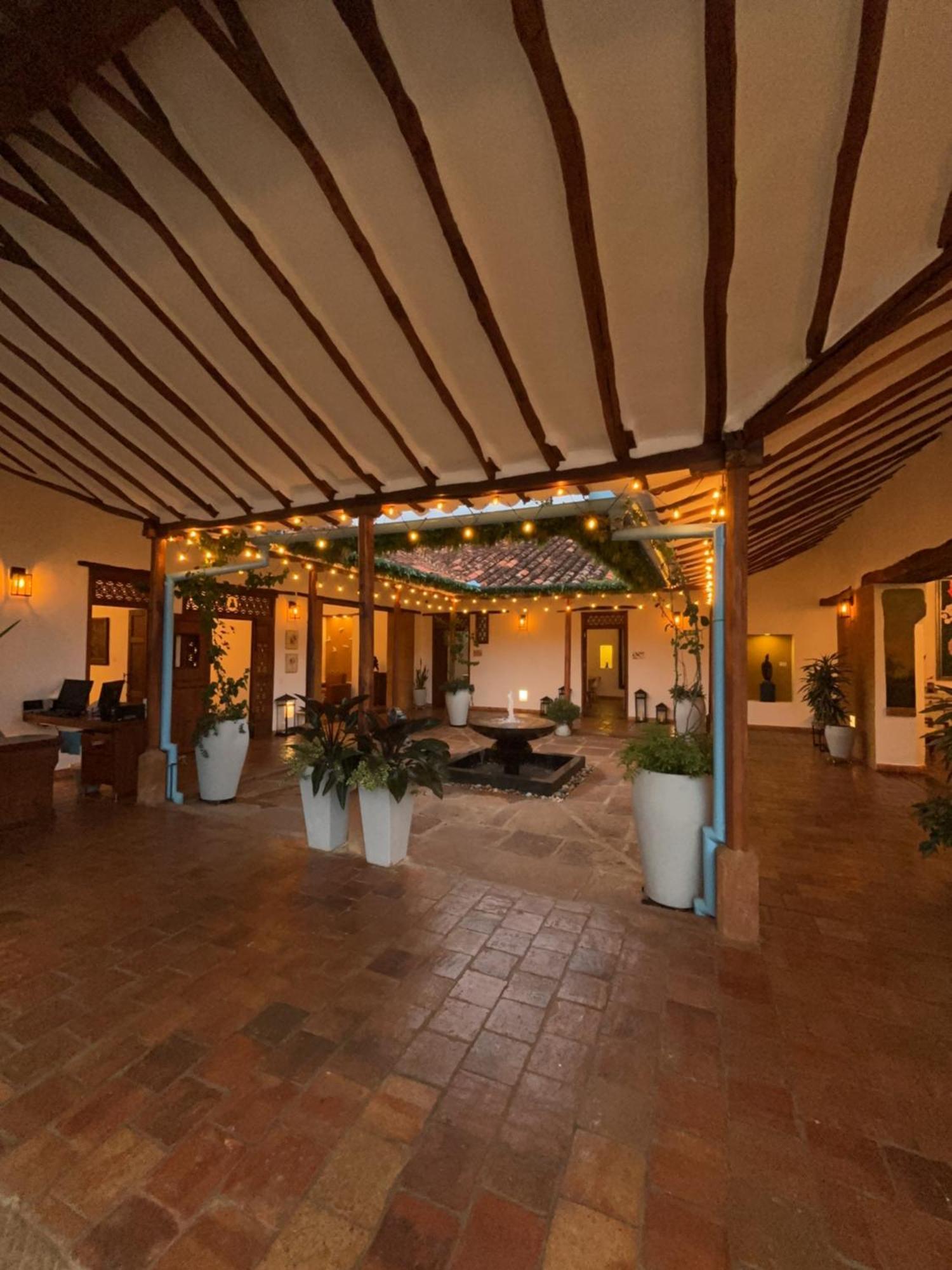 Santa Sofia Casa Boutique Hotell Barichara Exteriör bild