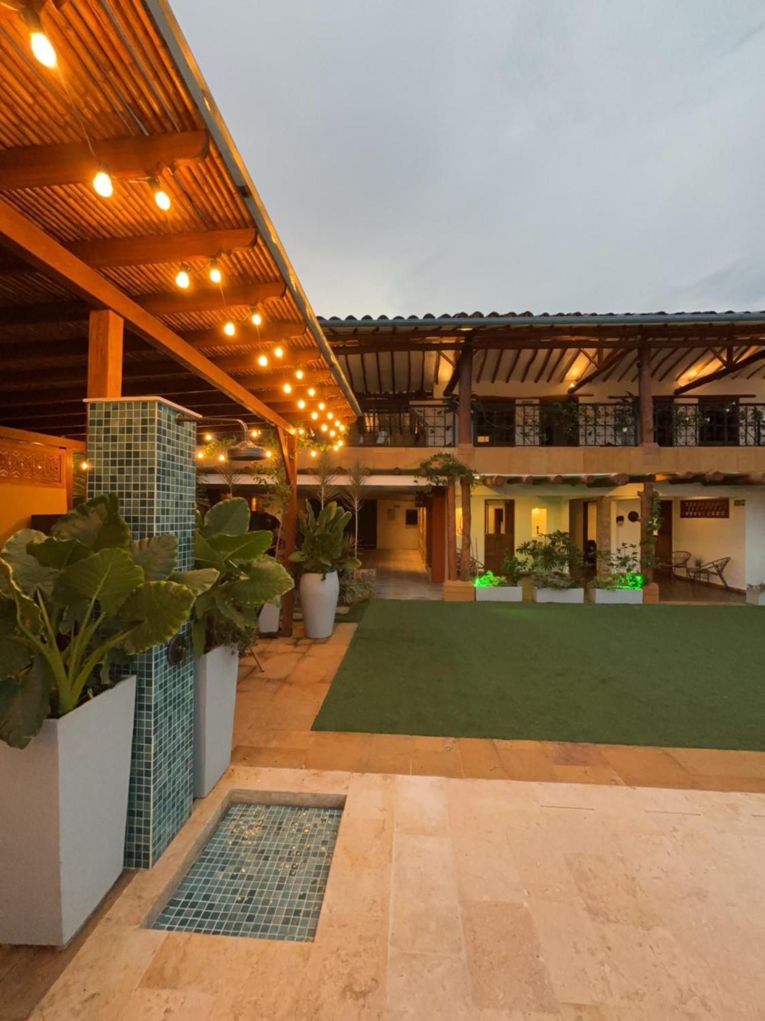 Santa Sofia Casa Boutique Hotell Barichara Exteriör bild