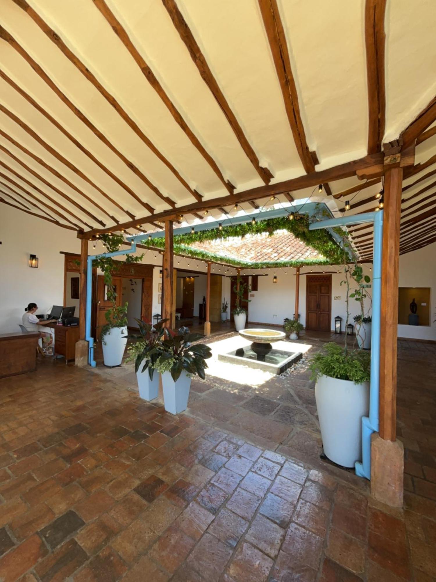 Santa Sofia Casa Boutique Hotell Barichara Exteriör bild